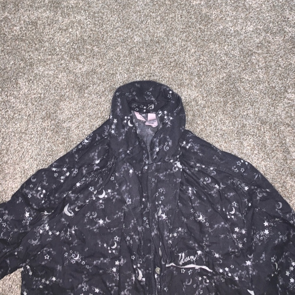 Victorias Secret Dark Gray Button Down Top size S - Picture 5 of 11